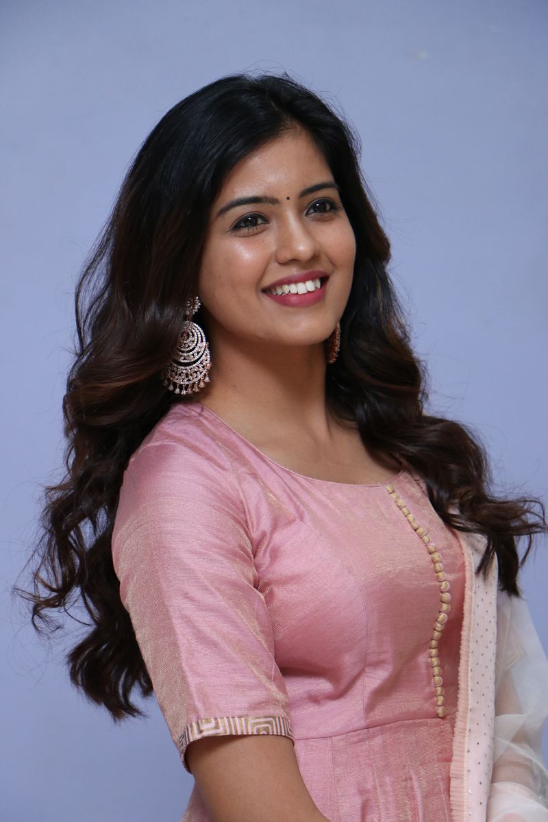 Amritha Aiyer at 30 Rojullo Preminchadam Ela Movie Press Meet