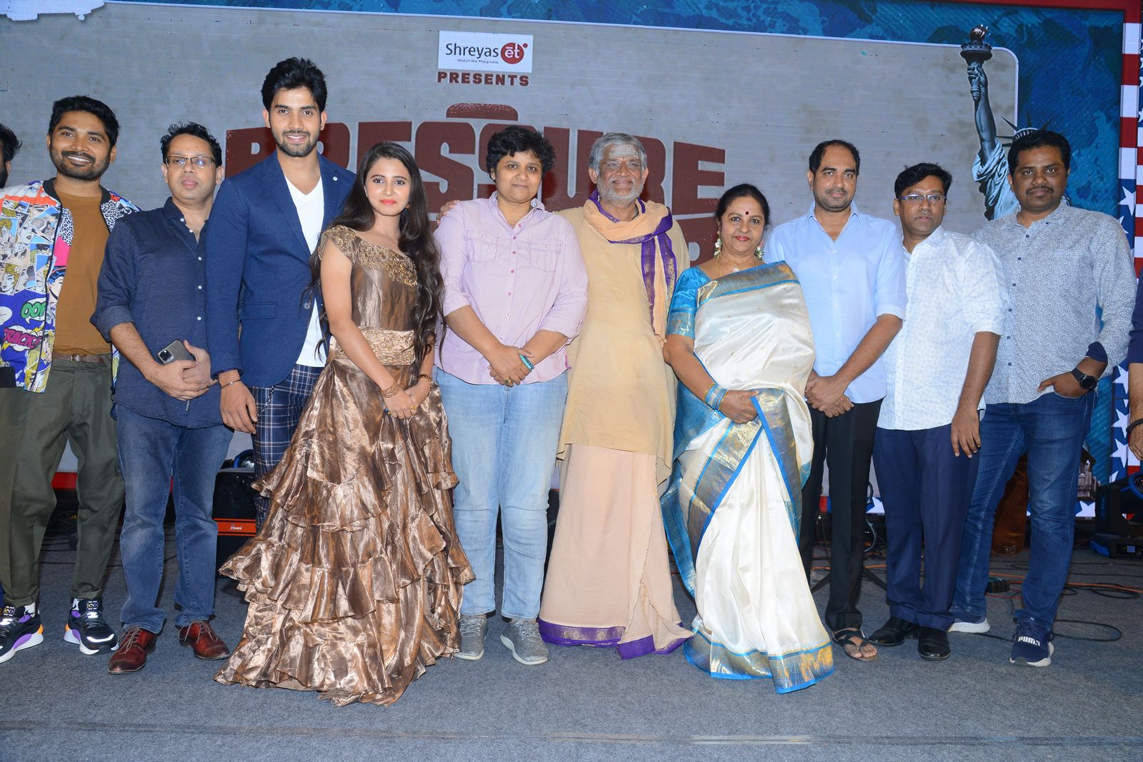 Preethi Asrani at Pressure Cooker Movie Pre-Release Event