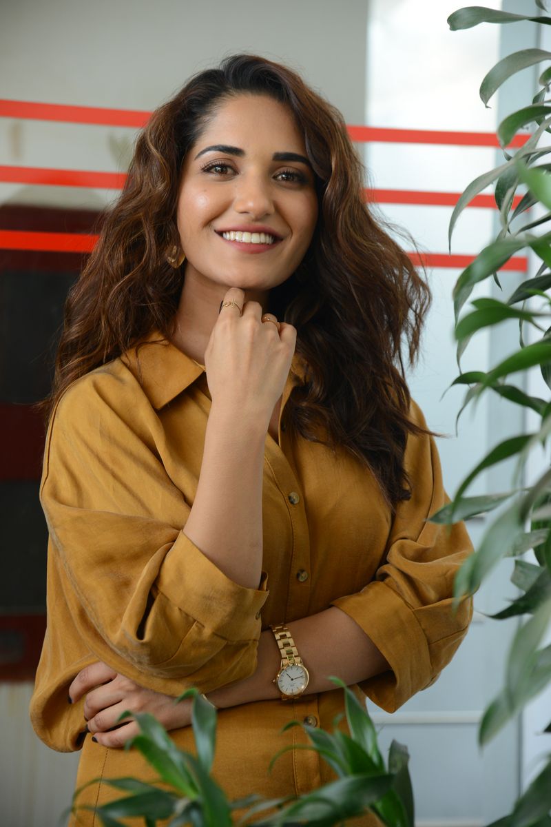 Ruhani Sharma stills at HIT Movie Pre-Release Event