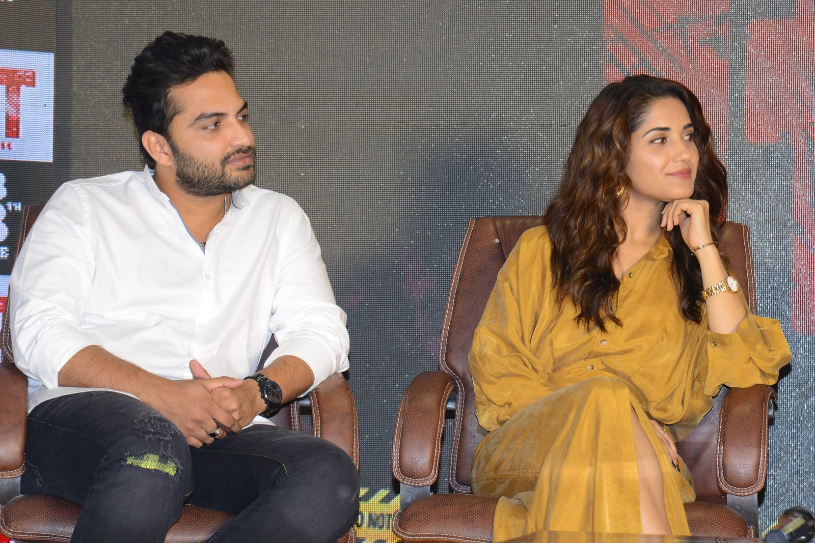 Ruhani Sharma stills at HIT Movie Press Release Event