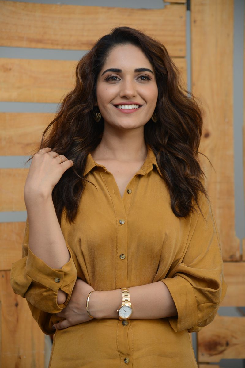 Ruhani Sharma stills at HIT Movie Pre-Release Event