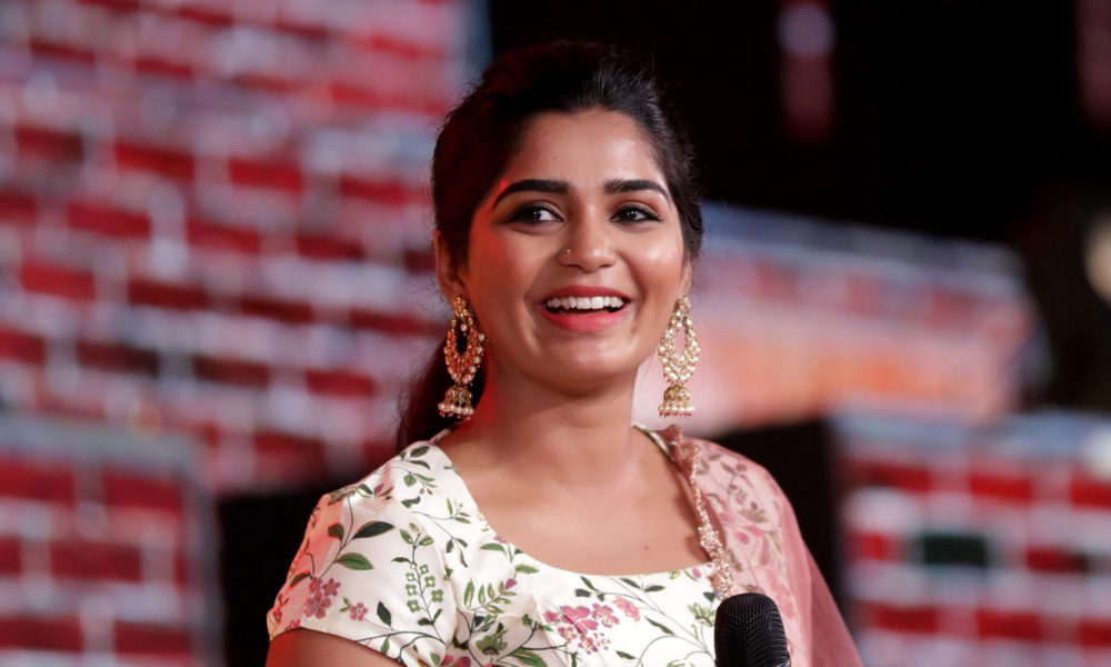 Gouri G Kishan stills at Master movie audio launch