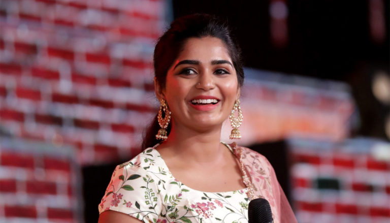 Gouri G Kishan stills at Master movie audio launch