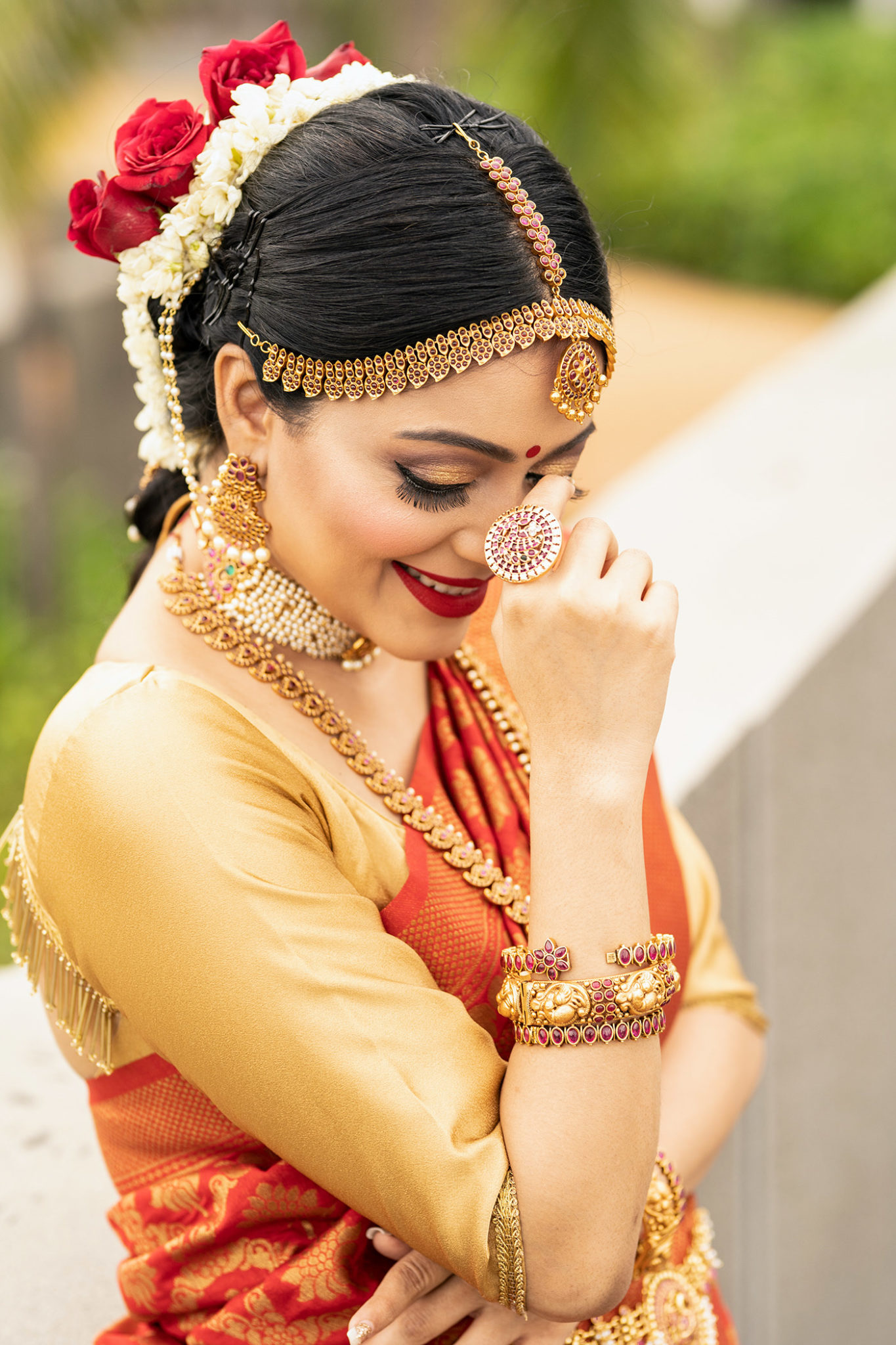 Janani Iyer Beautiful Stills In Bridal Wear South Indian Actress