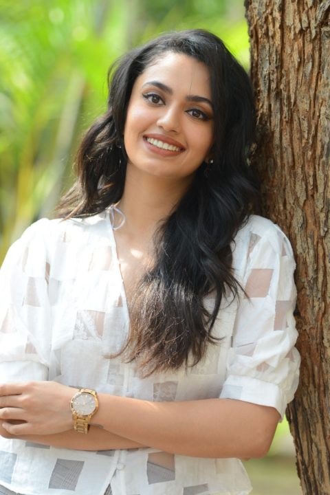 Malavika Nair stills at Orey Bujjiga Movie press meet