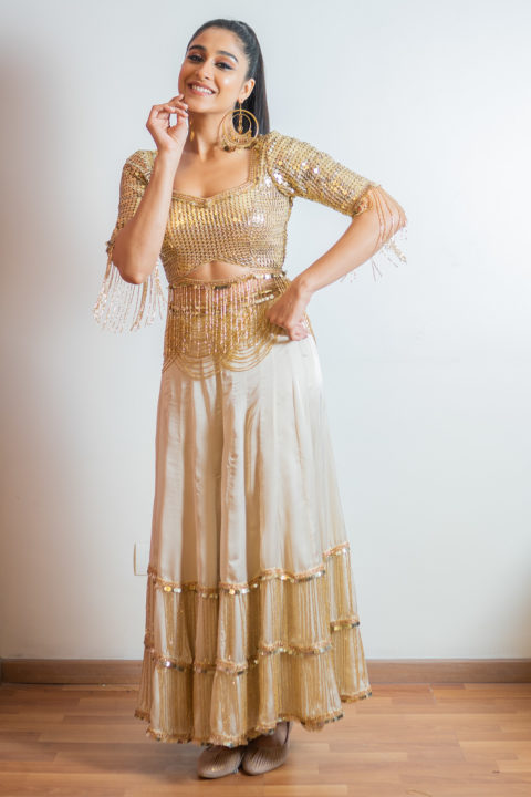 Regina Cassandra in dance outfit photoshoot stills by Daniel Chinta