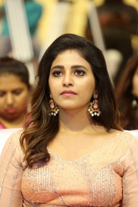 Anjali at Nishabdham Movie Pre Release Event