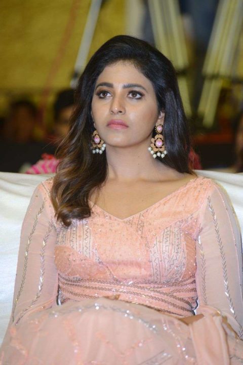 Anjali at Nishabdham Movie Pre Release Event