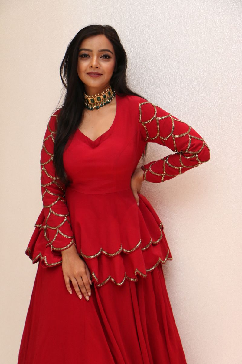 Nithya Shetty at O Pitta Katha Pre-Release Event