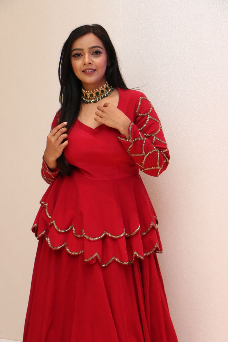 Nithya Shetty at O Pitta Katha Pre-Release Event