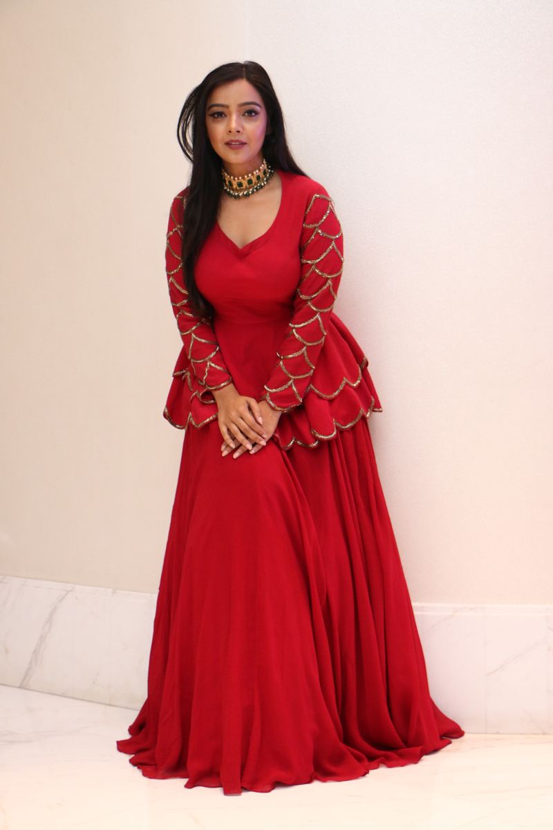 Nithya Shetty at O Pitta Katha Pre-Release Event