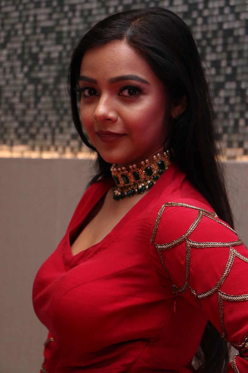 Nithya Shetty at O Pitta Katha Pre-Release