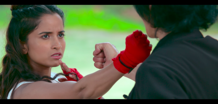 Pooja Bhalekar stills from Enter The Girl Dragon movie