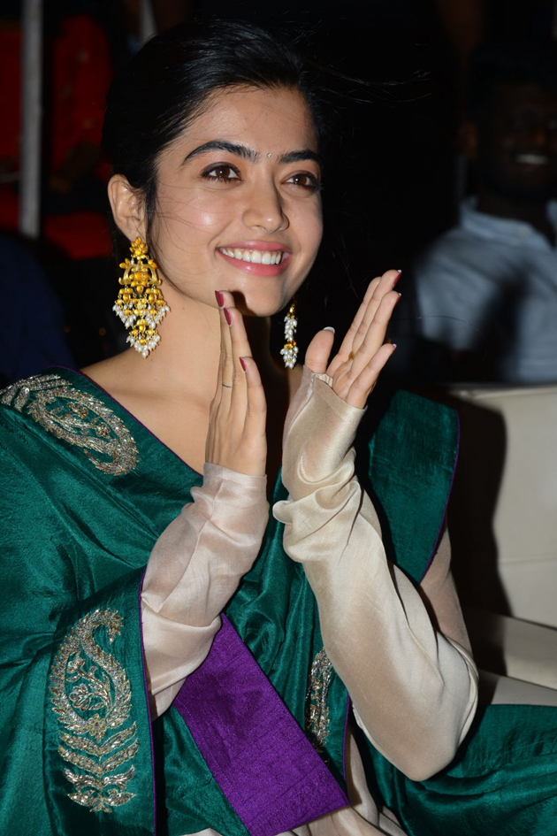 Rashmika Mandanna at Bheeshma Movie Thanks Meet