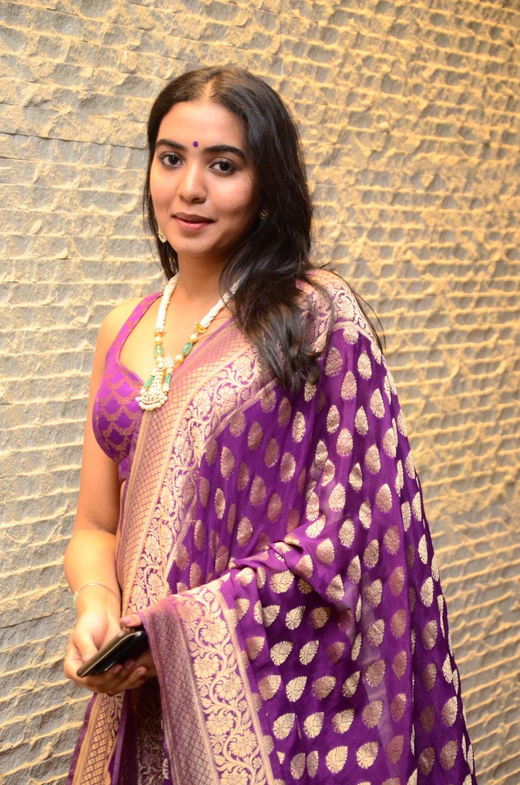 Shivathmika Rajashekar hot stills in gagra choli
