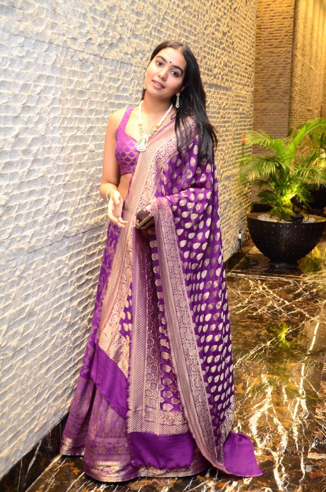 Shivathmika Rajashekar hot stills in gagra choli