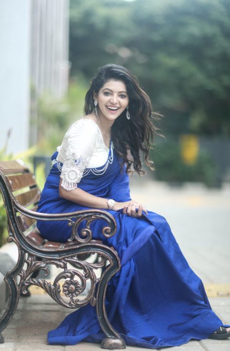 Athulya Ravi - South Indian actress photos in saree