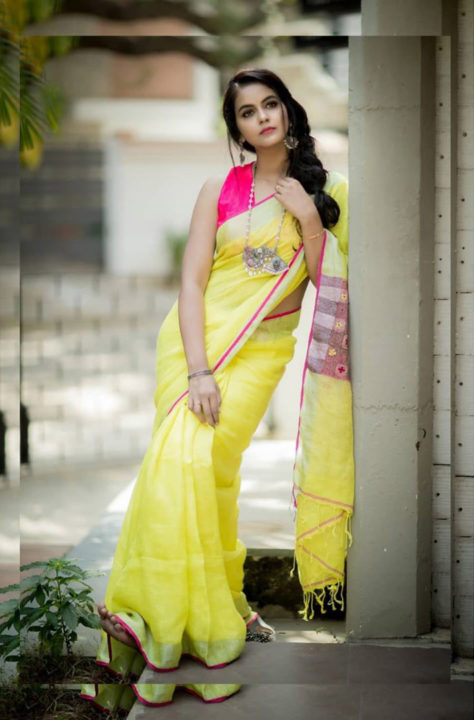 Chaitra Reddy saree stills by Camera Senthil