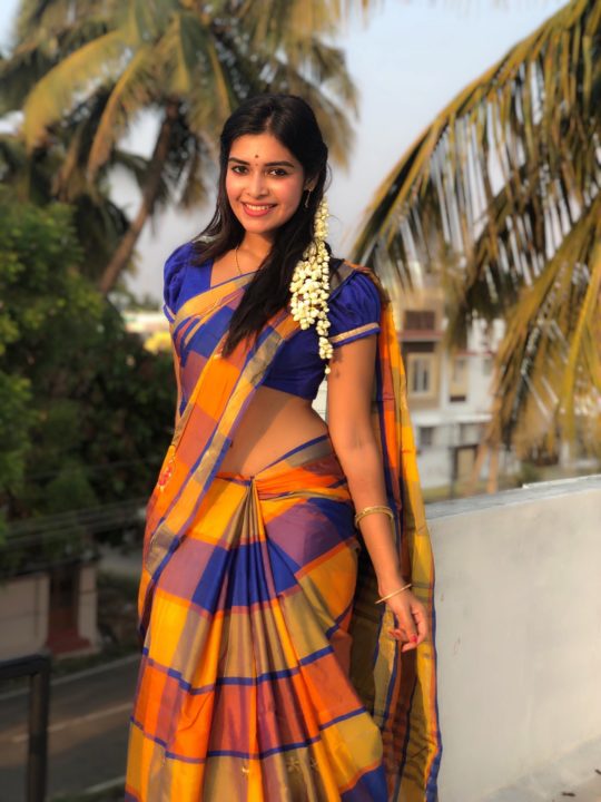 Dharsha Gupta saree photos