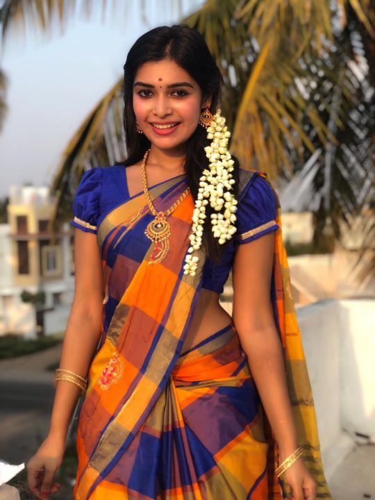 Dharsha Gupta saree photos