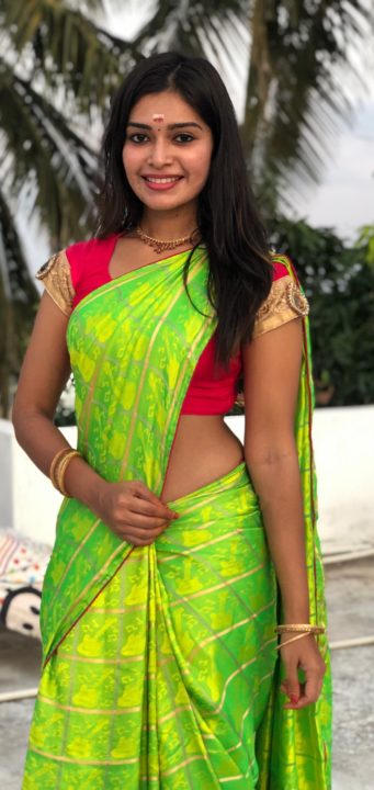 Dharsha Gupta saree photos