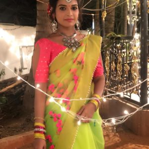 Dharsha Gupta saree photos