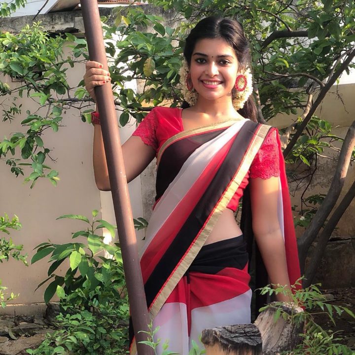 Dharsha Gupta saree photos