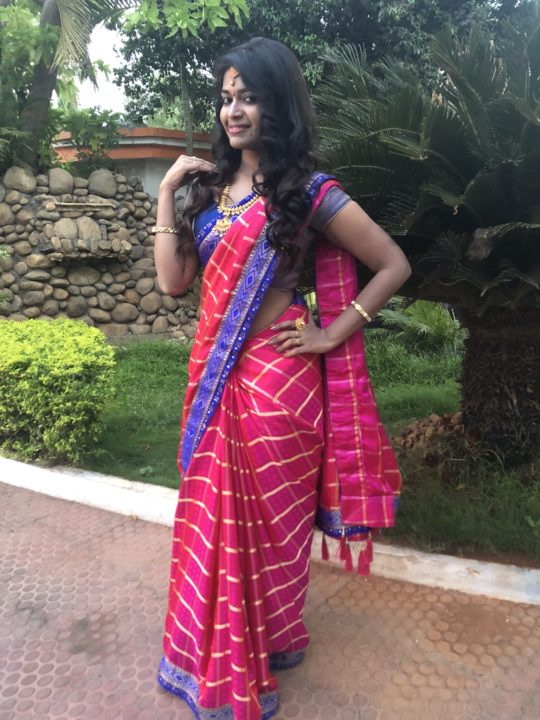 Dharsha Gupta saree photos