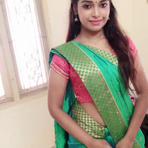 Dharsha Gupta saree photos