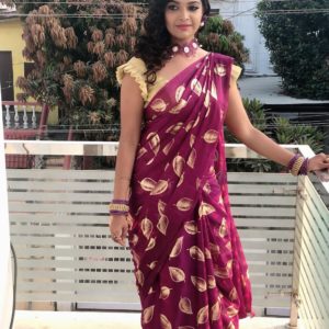 Dharsha Gupta saree photos