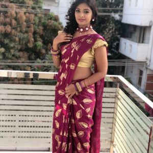 Dharsha Gupta saree photos