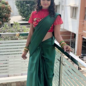 Dharsha Gupta saree photos