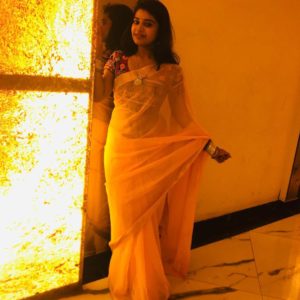 Dharsha Gupta saree photos