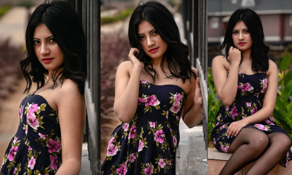 Bangalore model Mukta Naidu photoshoot stills