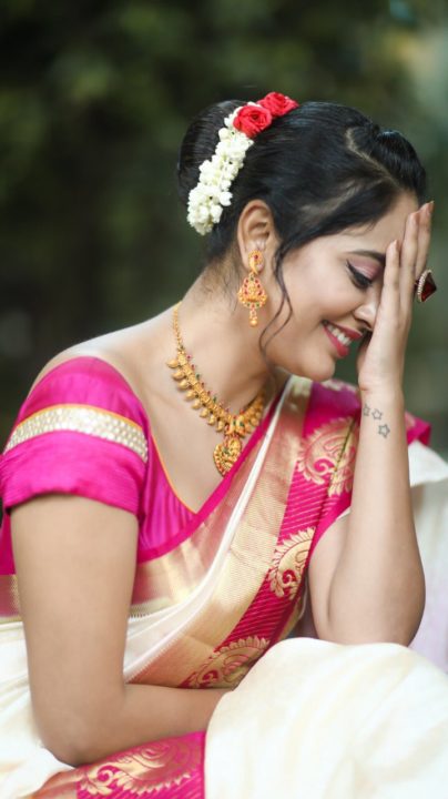 Nandita Swetha – South Indian actress photos in saree