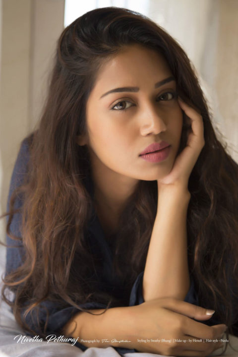 Nivetha Pethuraj photoshoot stills by Sudarshan Balaji