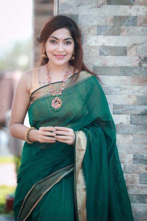 Ramya Subramanian – South Indian actress photos in saree