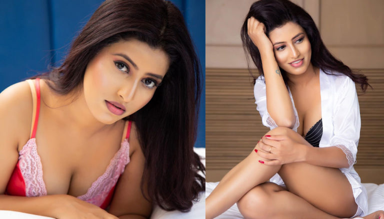 Kannada actress Rihanshi Gowda sizzling photos