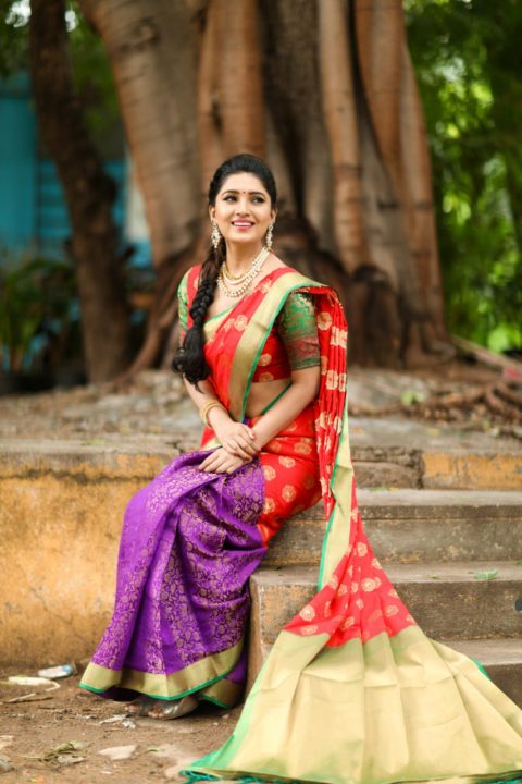 Vani Bhojan - South Indian actress photos in saree