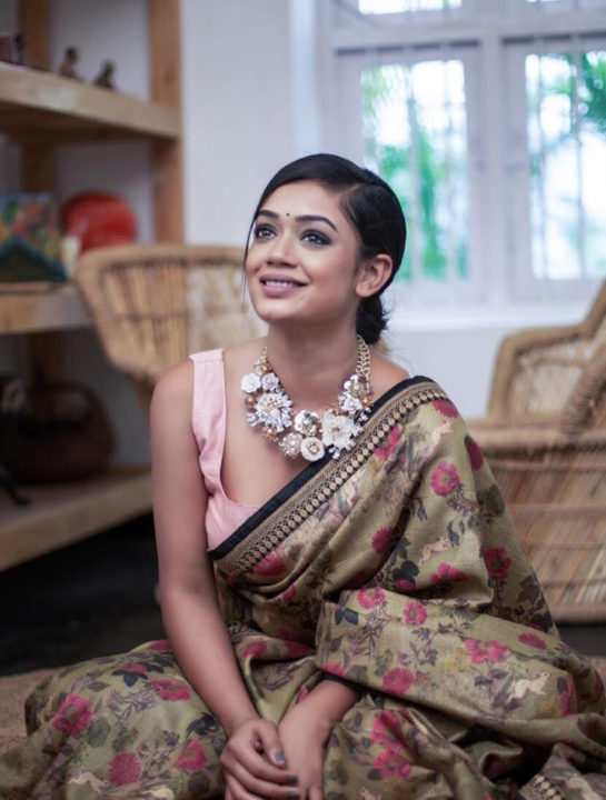 Actress Swayam Siddha hot stills in saree