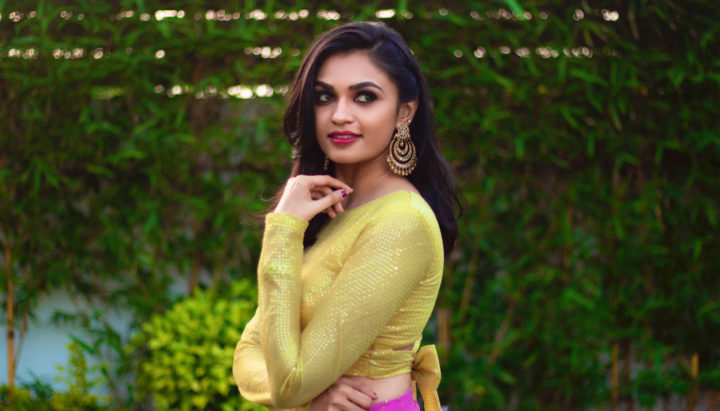 VJ Akshayaa photoshoot stills