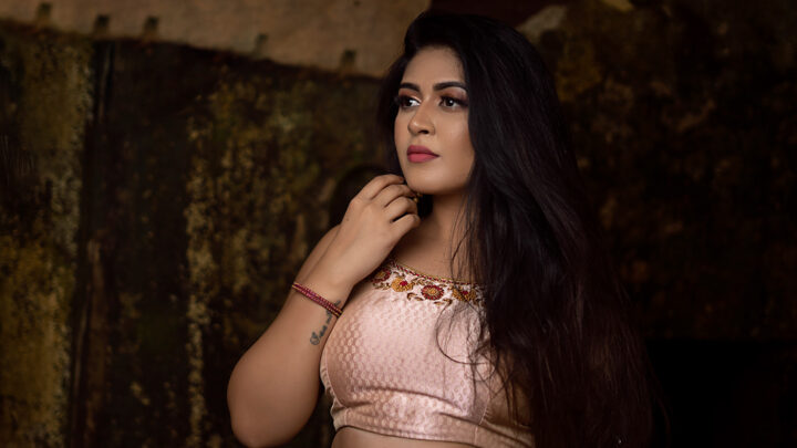 Raksha Somashekhar photoshoot stills by Rajeesh Ramachandran