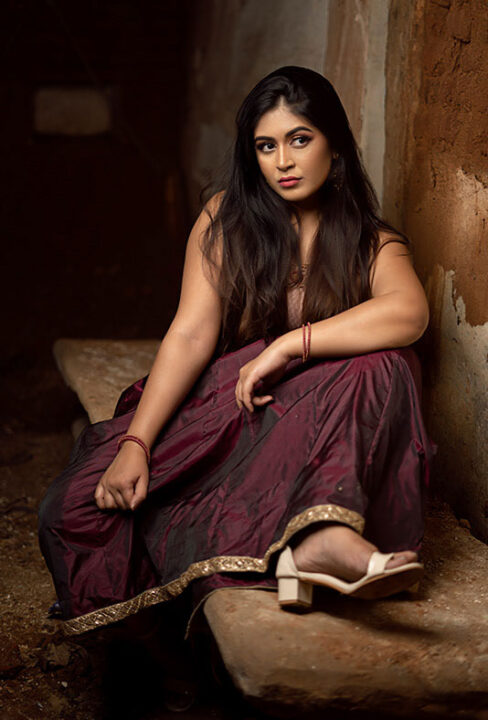 Raksha Somashekhar photoshoot stills by Rajeesh Ramachandran