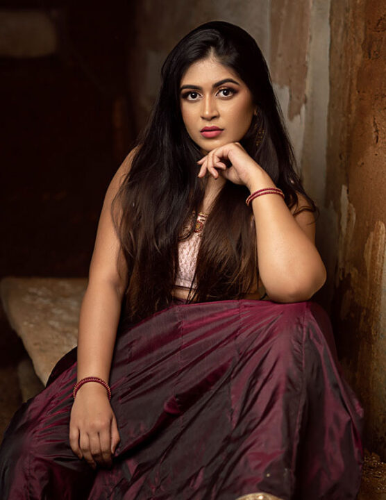 Raksha Somashekhar photoshoot stills by Rajeesh Ramachandran