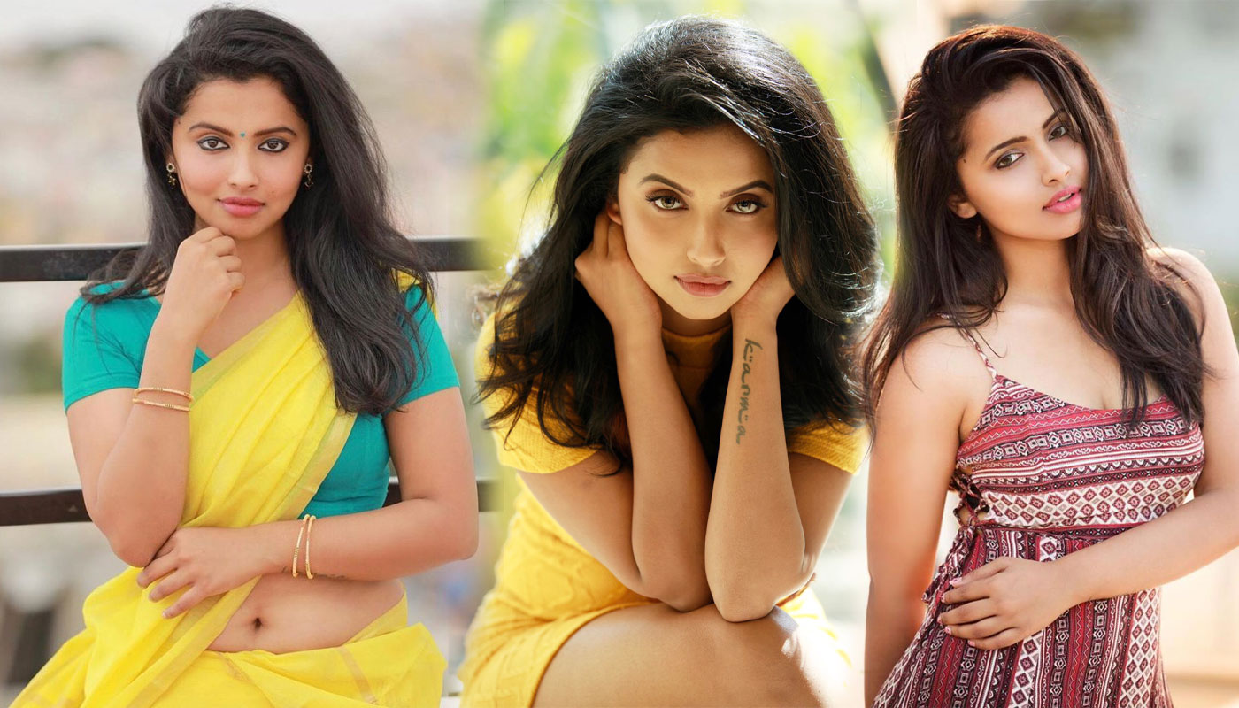 Tamil movie Jasmine actress Anicka Vikhraman photos