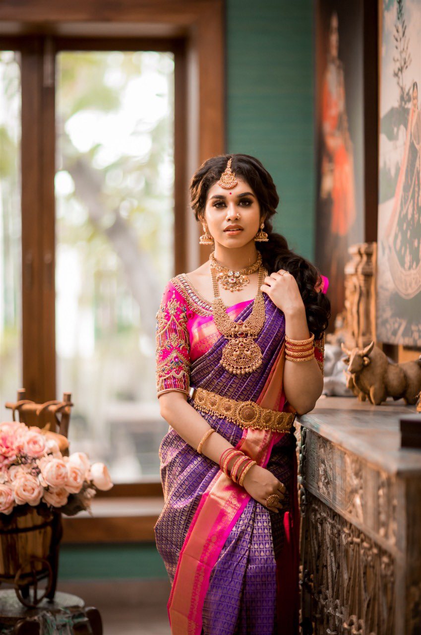 35+ Bridal Pattu Sarees Worn By Real Brides | WedMeGood