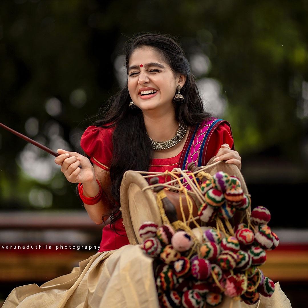 Anaswara Rajan Photos In Kerala Traditional Outfit South Indian Actress