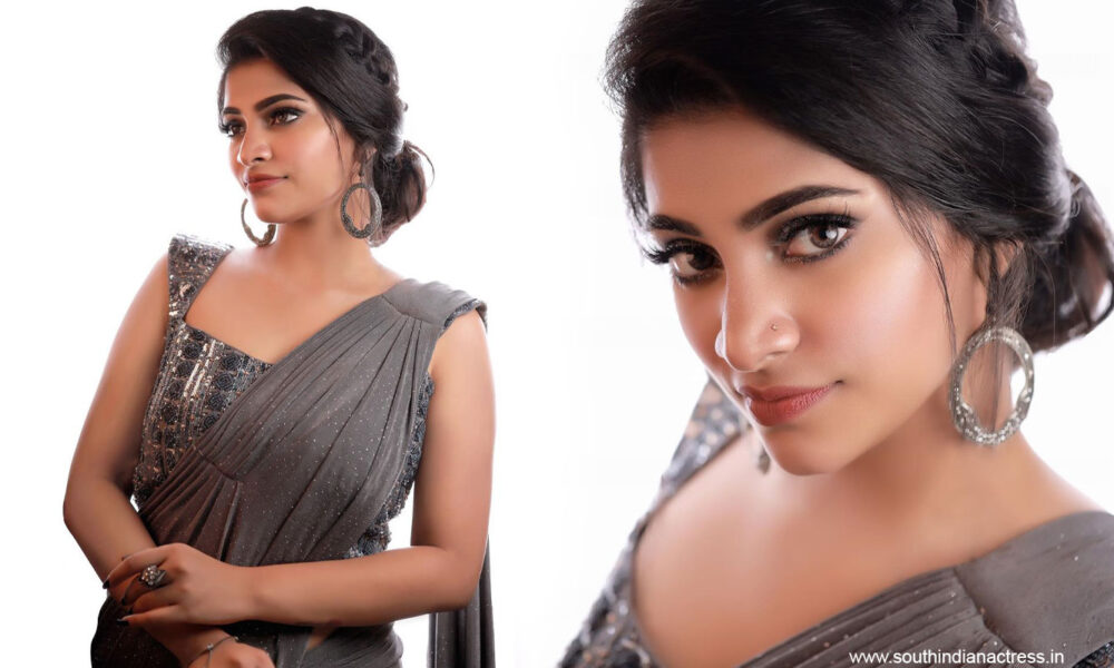 Malavika Sreenath photoshoot stills in saree