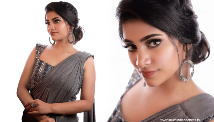 Malavika Sreenath photoshoot stills in saree