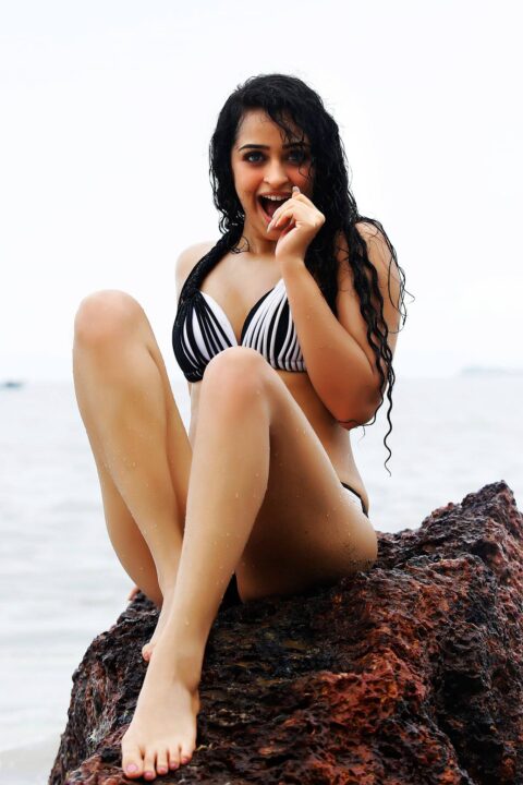 Apsara Rani hot bikini photos from RGVs Dangerous movie